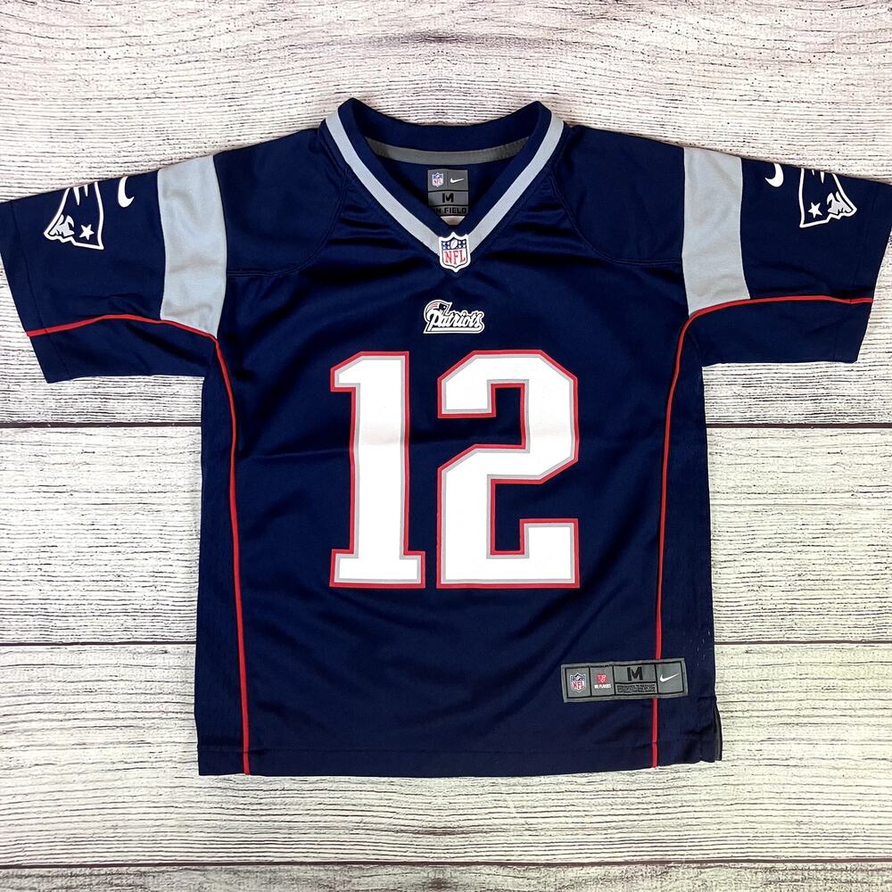 Nike On Field New England Patriots Tom Brady NFL Football Jersey